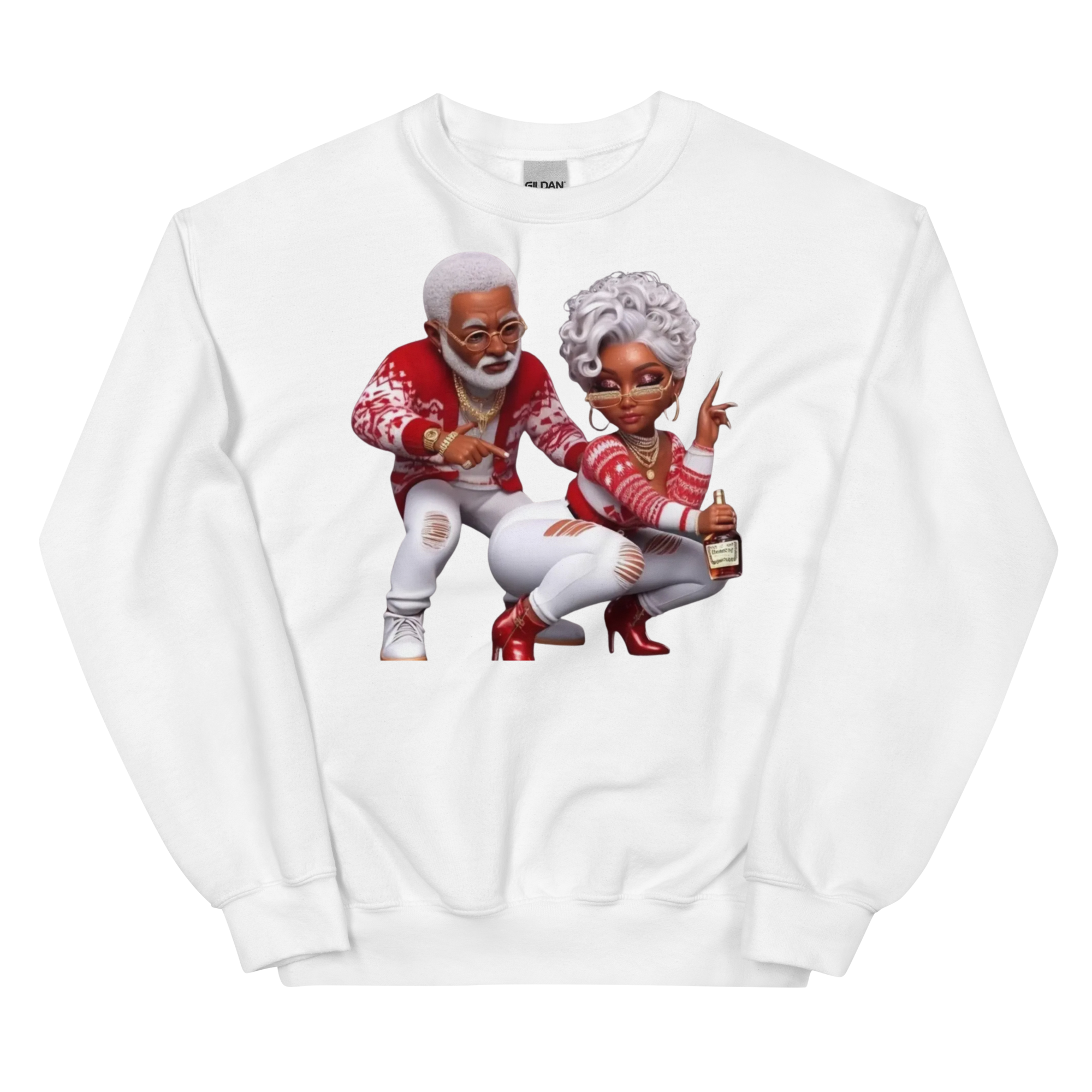 Black Love Design | Unisex Custom Sweatshirt Physical Sweatshirt Style-Junction