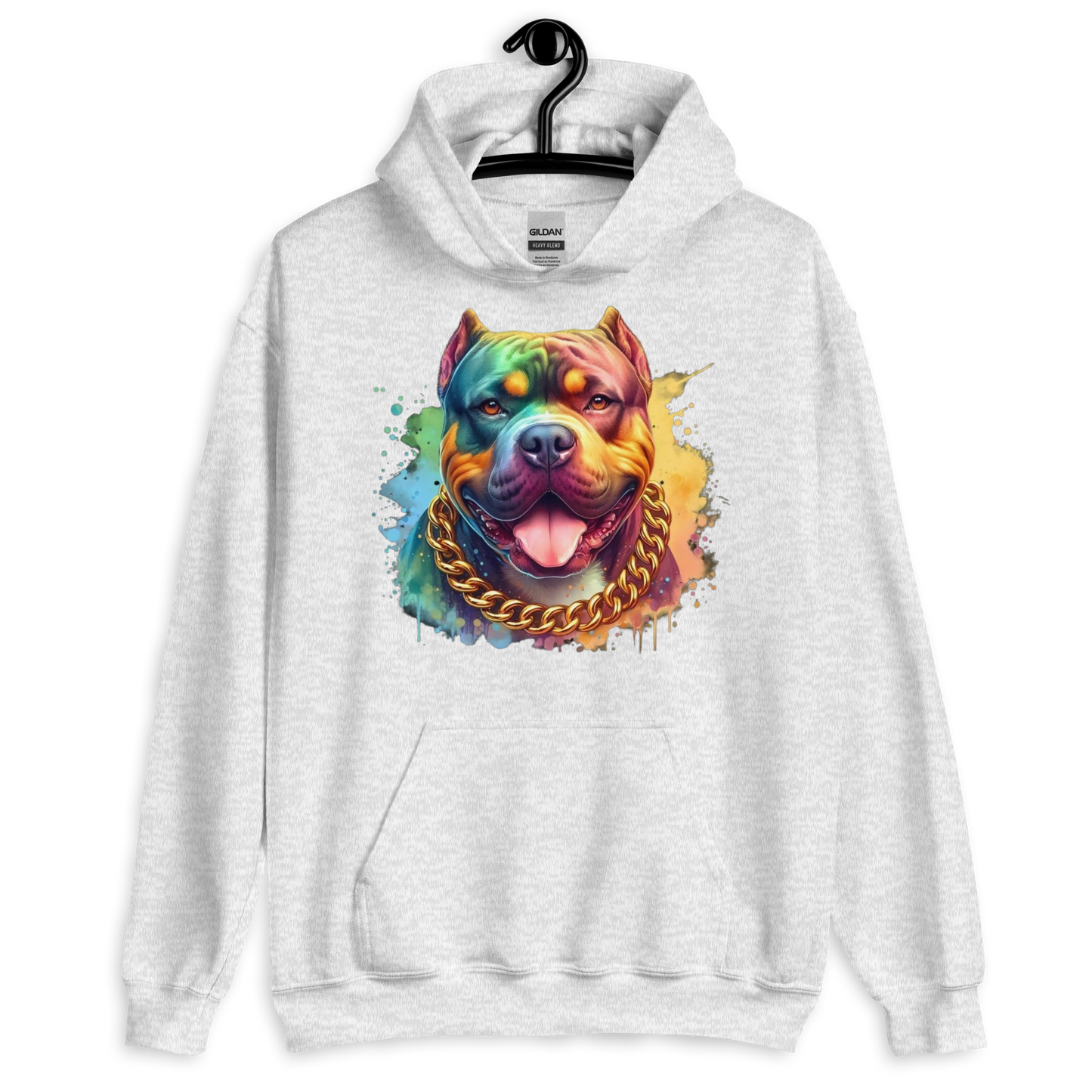 Colorful Bully Unisex Hoodie Physical Hoodie Style-Junction Custom Designs & Prints