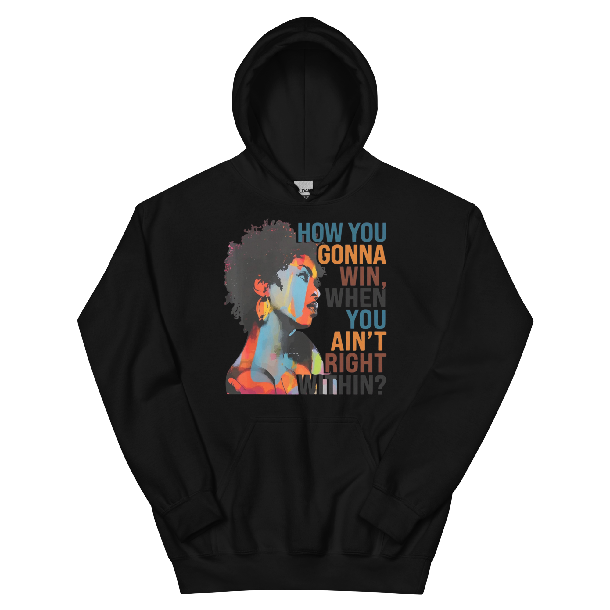 How You Gonna Win Custom Design Womens Hoodie Physical Hoodie Style-Junction Black S 