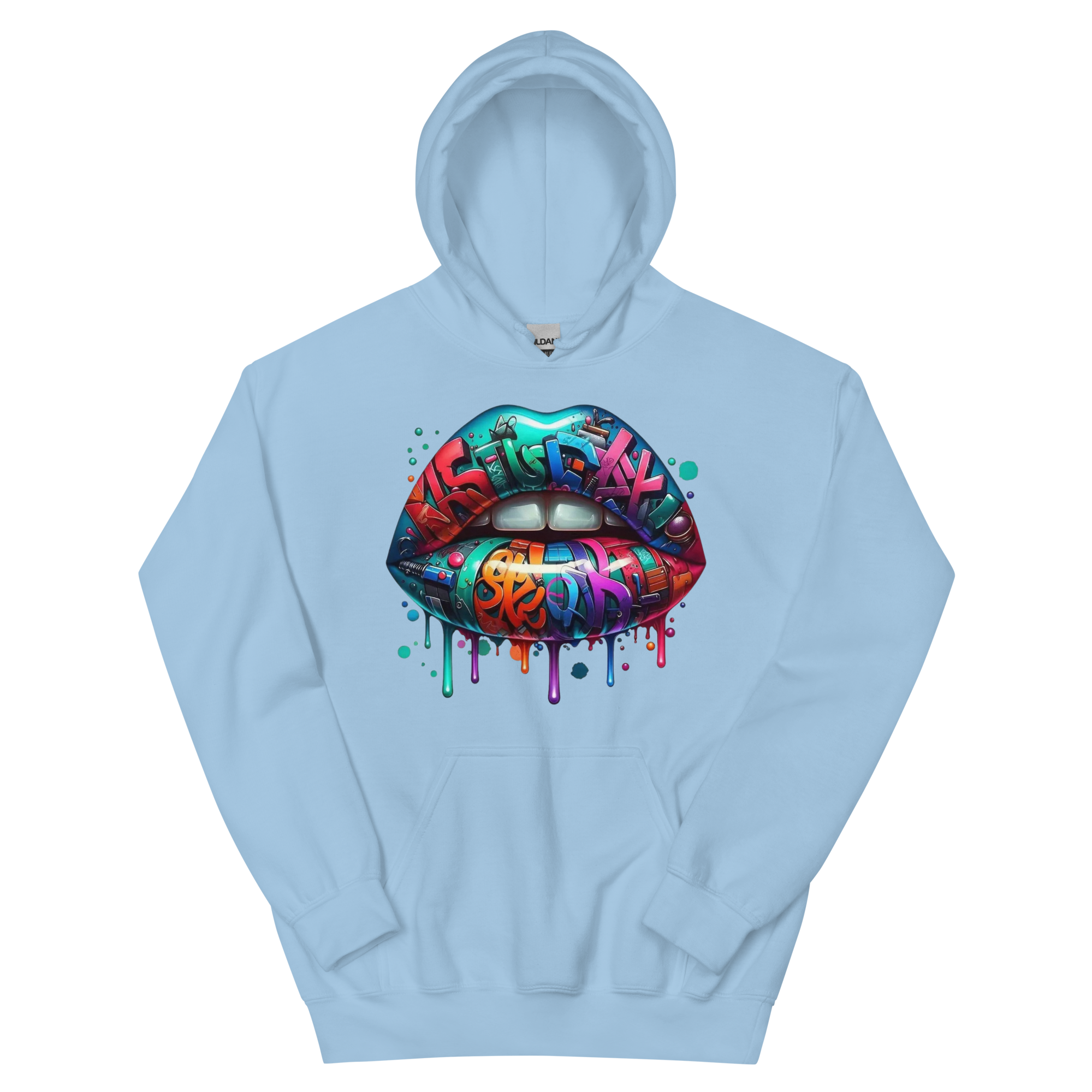 Colorful Graffiti Custom Design Unisex Hoodie Physical Hoodie Style-Junction