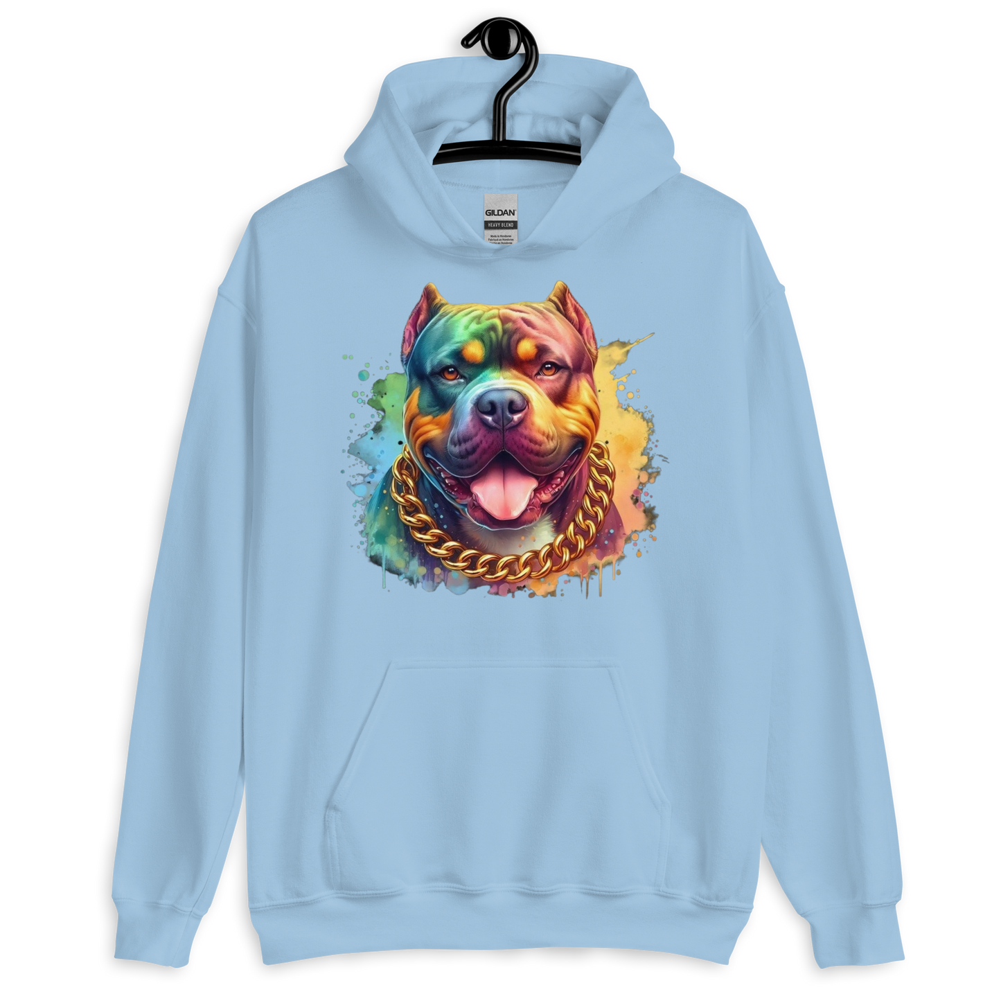 Colorful Bully Unisex Hoodie Physical Hoodie Style-Junction Custom Designs & Prints