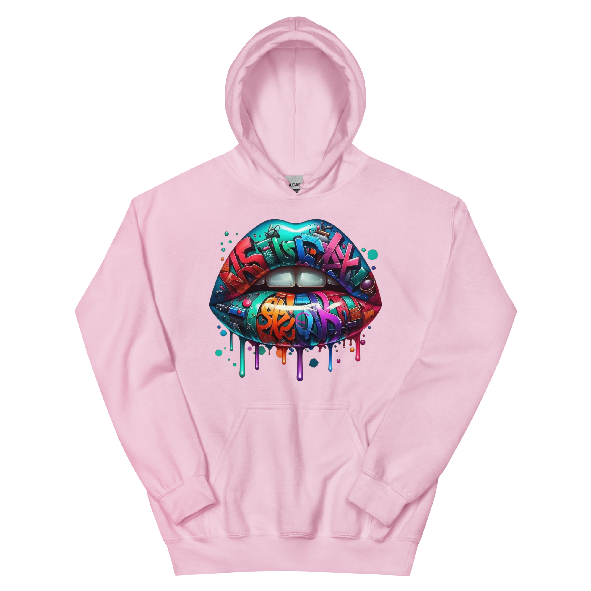 Colorful Graffiti Custom Design Unisex Hoodie Physical Hoodie Style-Junction