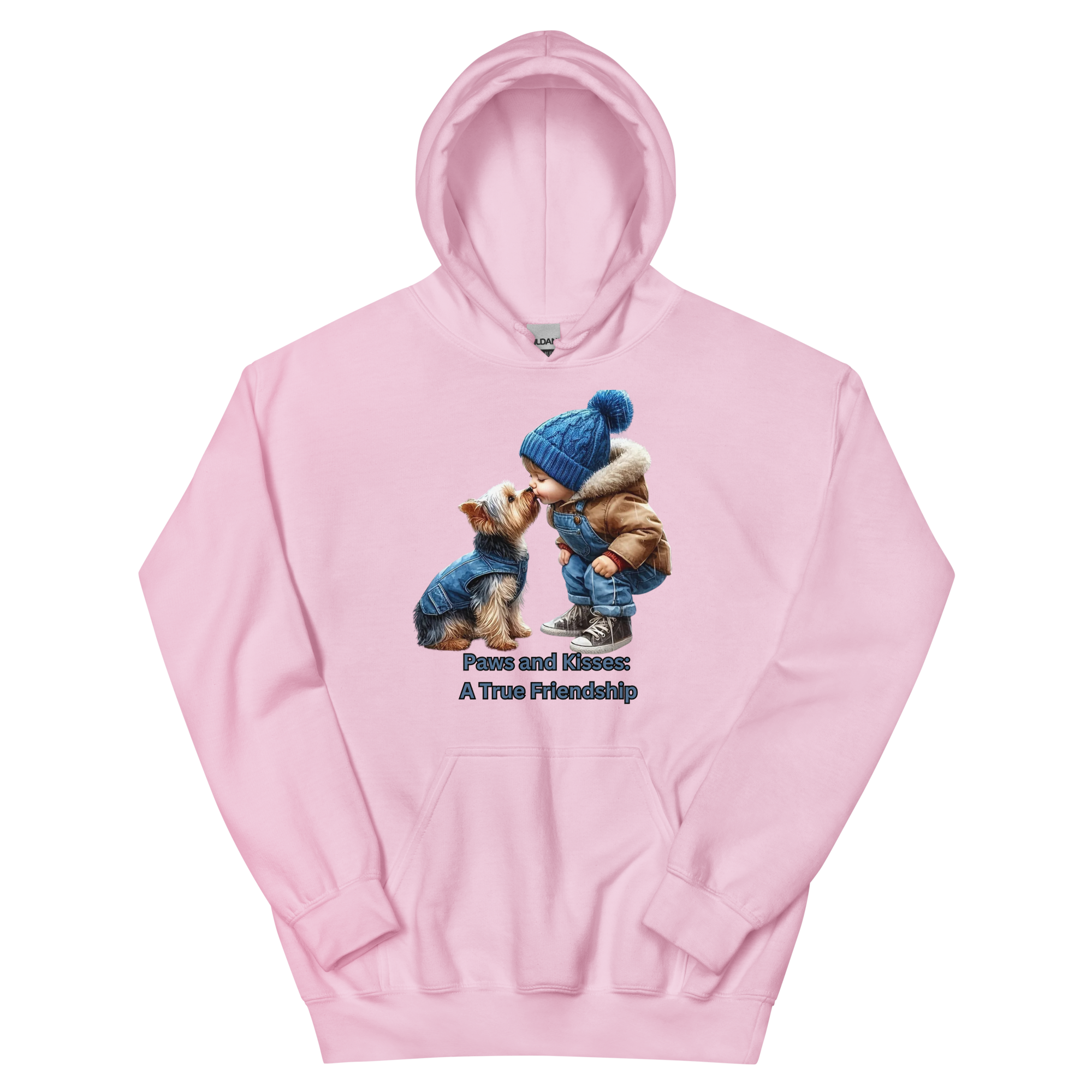 Paws and Kisses Custom Design Unisex Hoodie Physical Hoodie Style-Junction