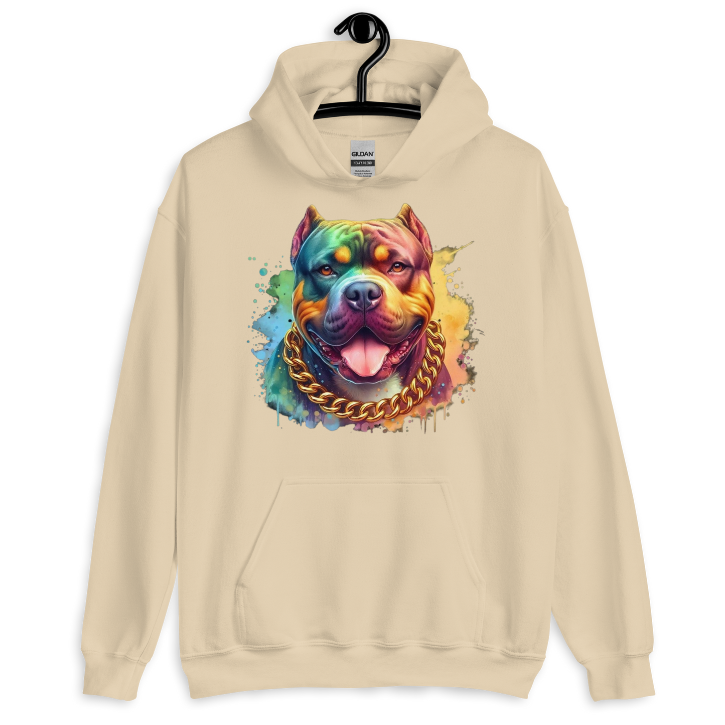 Colorful Bully Unisex Hoodie Physical Hoodie Style-Junction Custom Designs & Prints