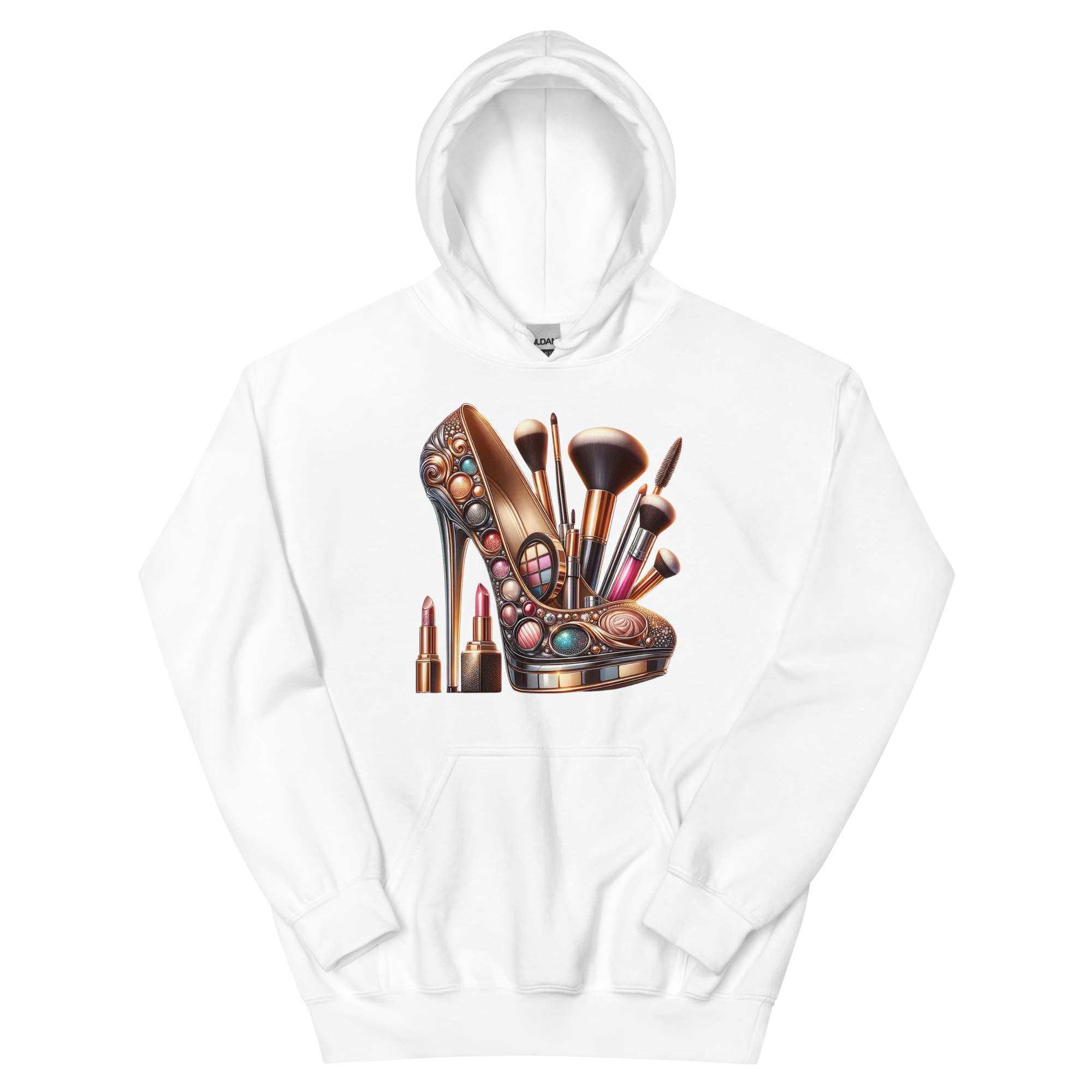 The Makeup Stilleto Custom Design Womens Hoodie Physical Hoodie Style-Junction