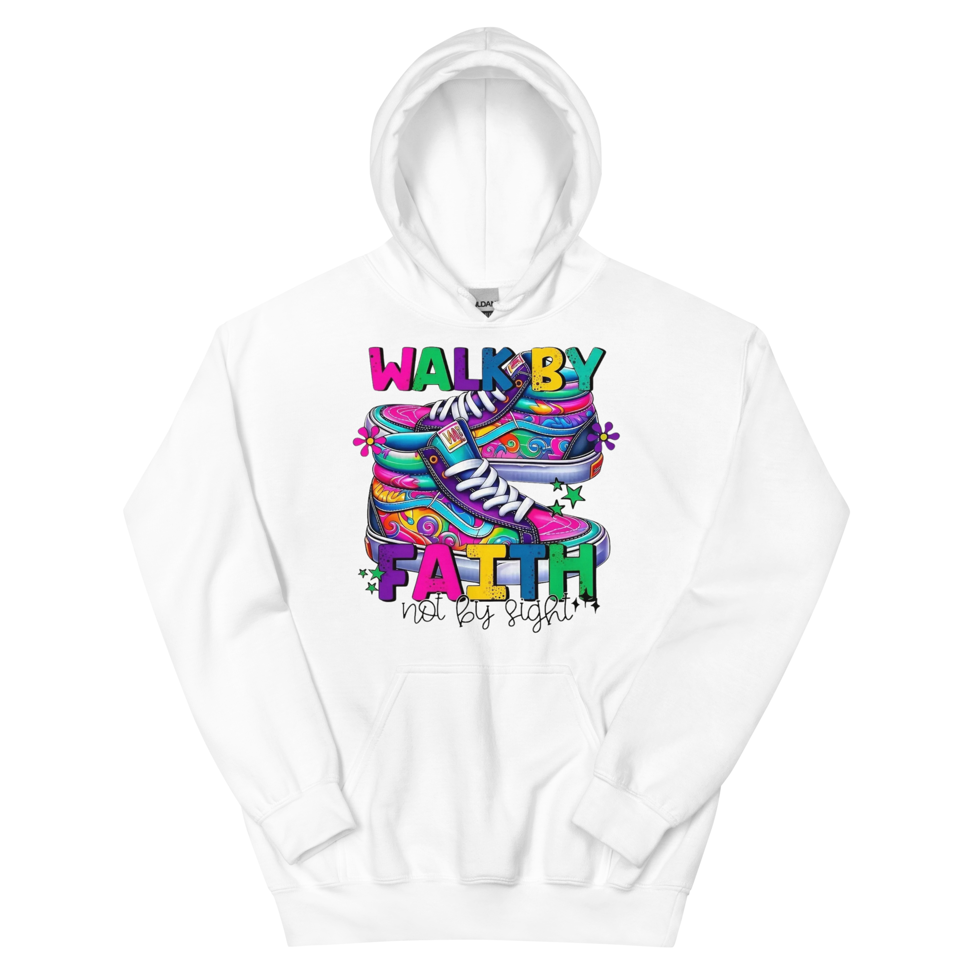 Walk By Faith Custom Design Unisex Hoodie Physical Hoodie Style-Junction