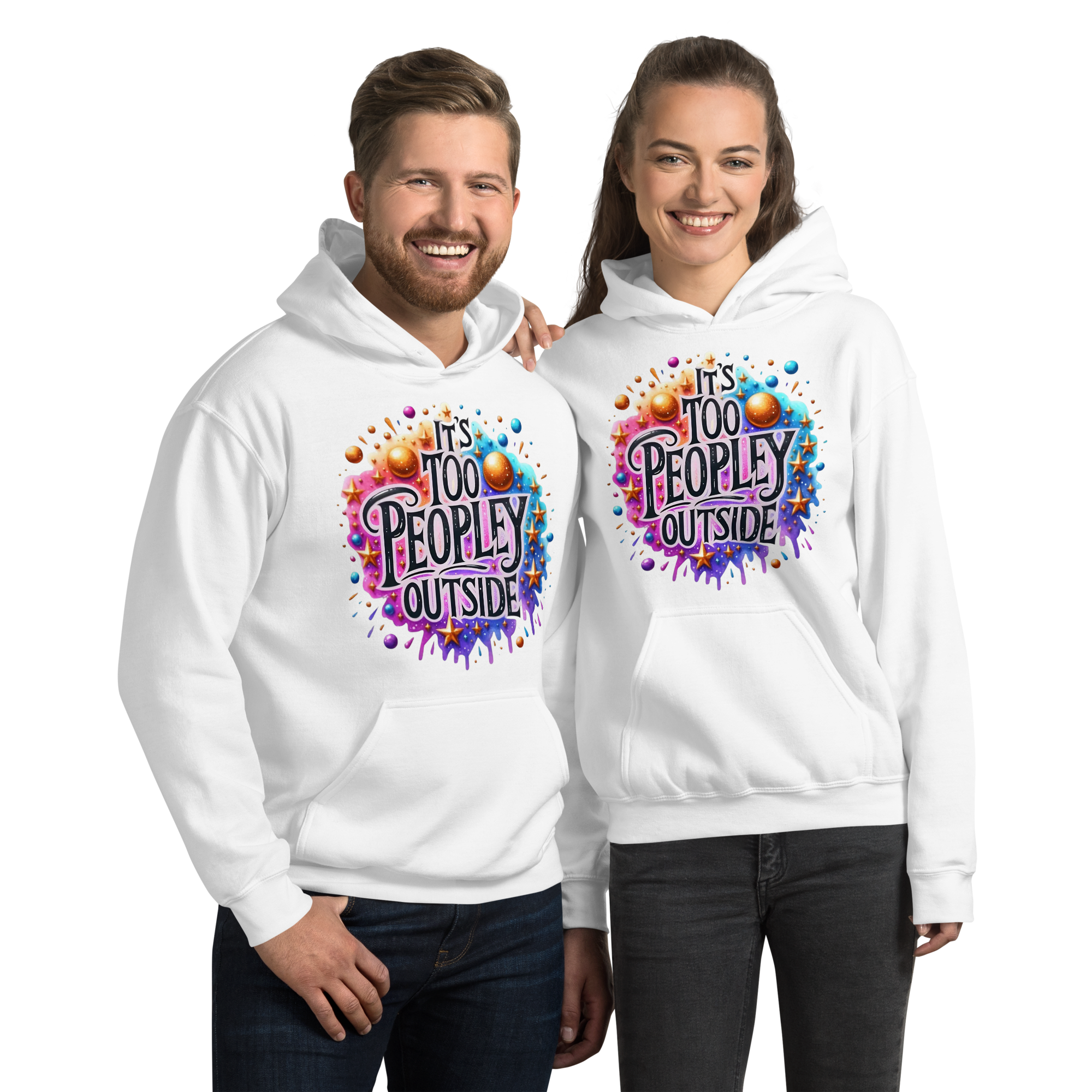 It's To Peopley Outside Unisex Custom Hoodie Physical Hoodie Style-Junction