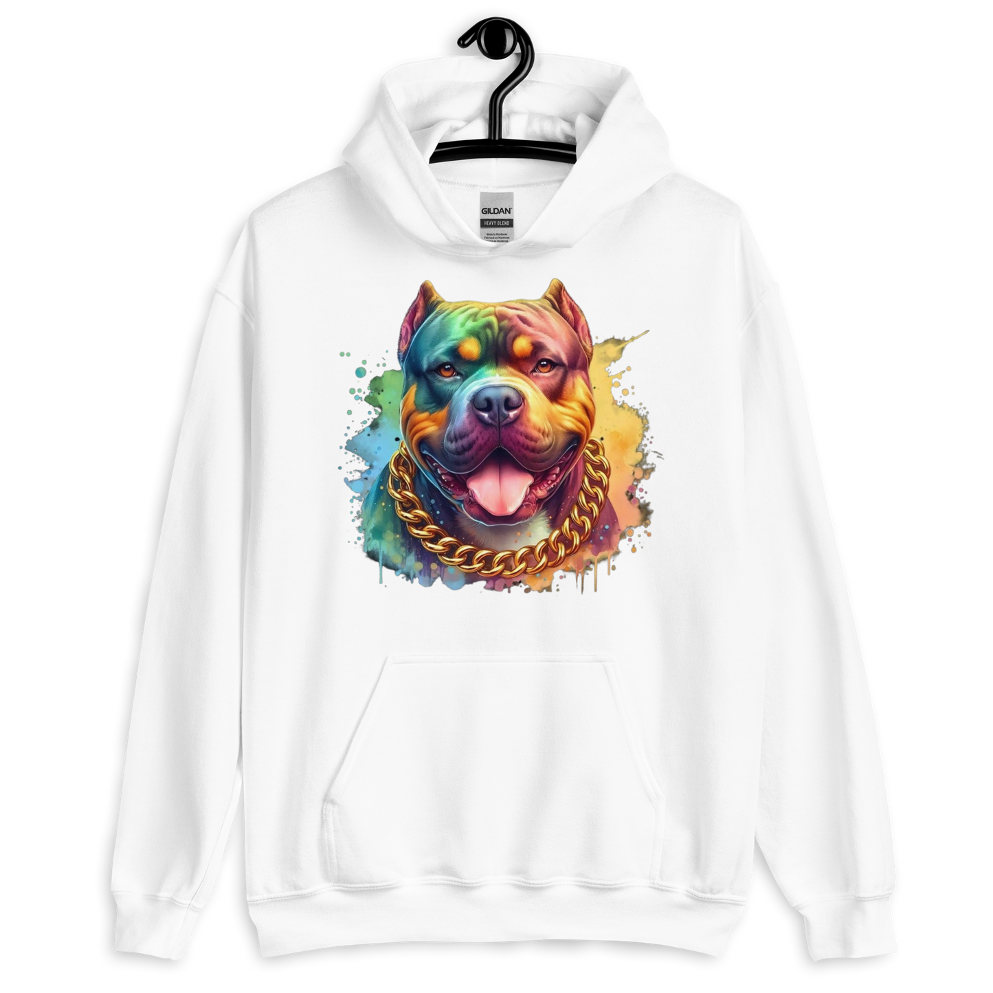 Colorful Bully Unisex Hoodie Physical Hoodie Style-Junction Custom Designs & Prints